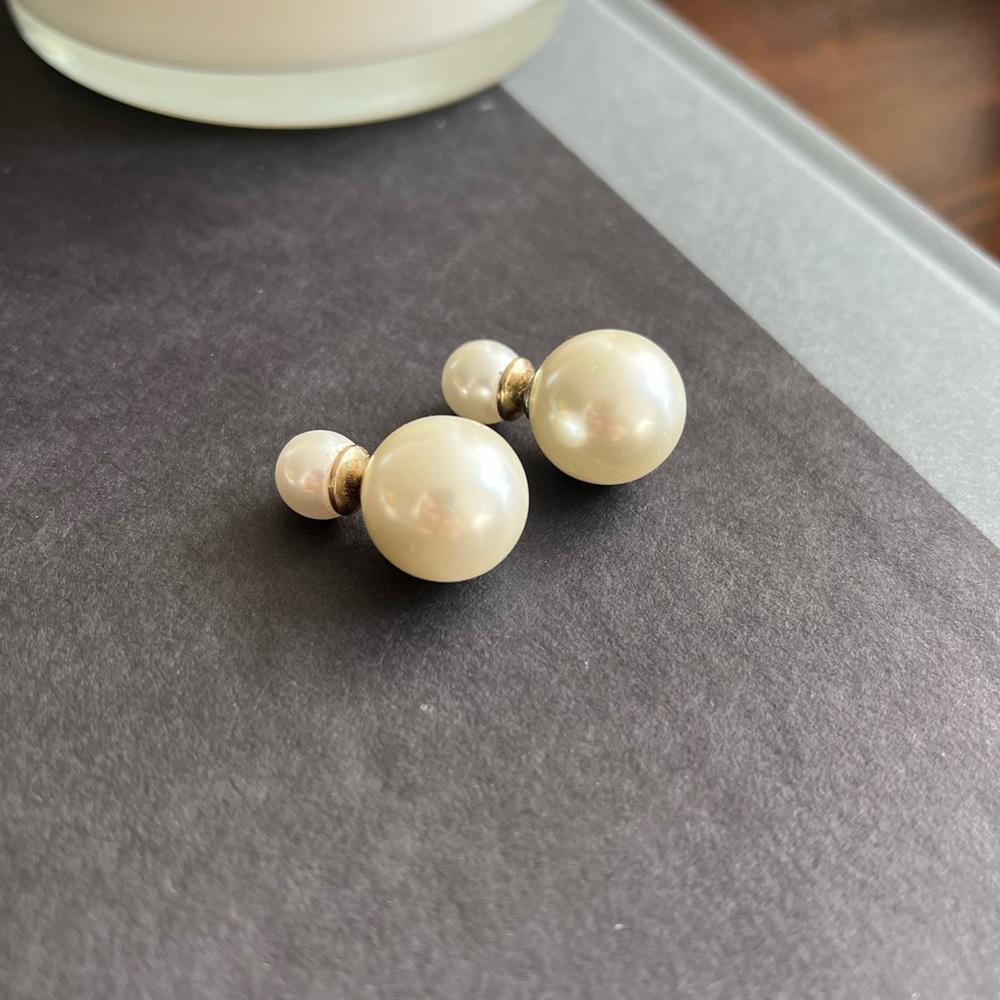 Bauble Bar Pearl Earrings